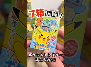 推しのチコリータがどうしても欲しい！！！#ポケモンチョコエッグ #ポケモン #shorts