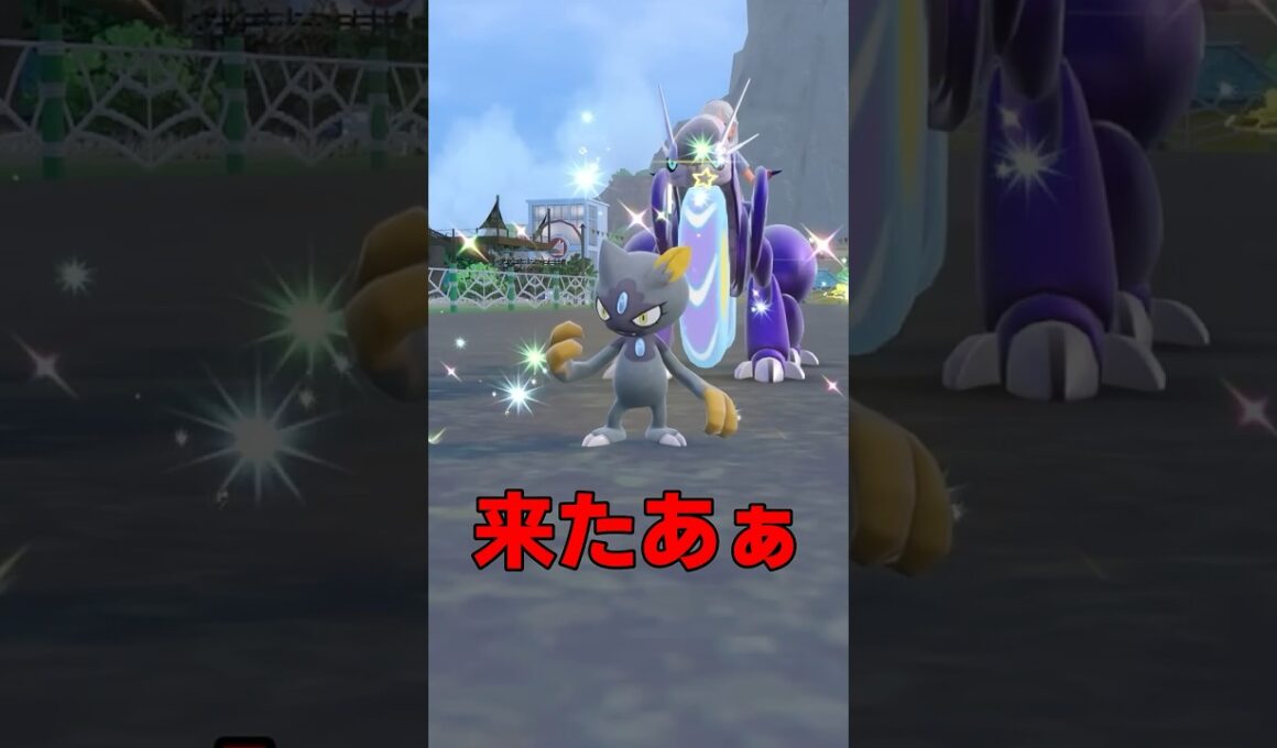 【ポケモンSV】ヒスイニューラの色違い出ました！【ポケットモンスタースカーレット・バイオレット】#ポケモン #ポケモンsv #スカーレットバイオレット #shorts