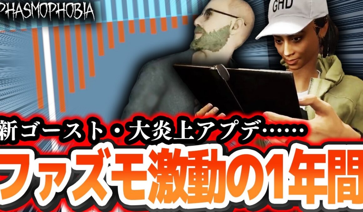 新ゴースト追加に大炎上アプデ………色々あり過ぎたここ最近のファズモフォビアを語ります【Phasmophobia】
