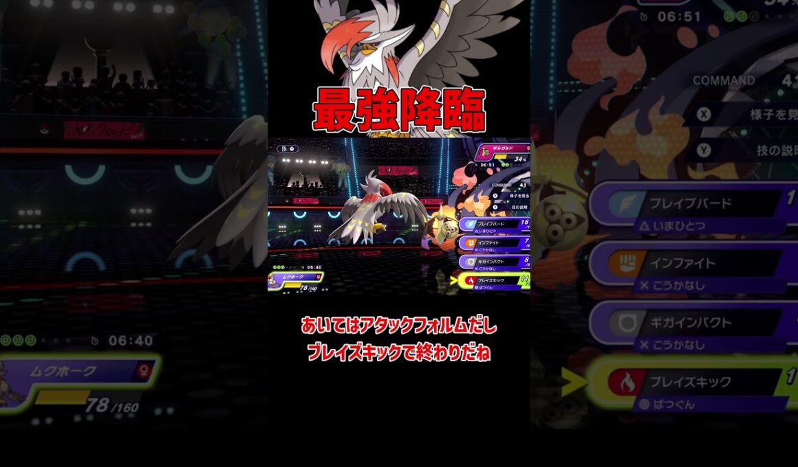 どう考えても最強になったメガムクホーク