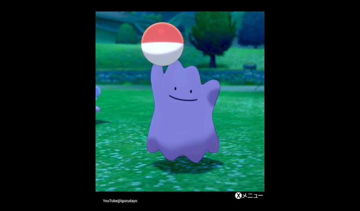 寂しくないメタモン🎶"Ditto　#pokemonswordshield #ポケモン剣盾 #pokemon