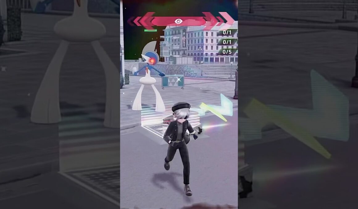 【ポケモンZA】オヤブン色違いエルレイドを捕まえた！#ラルトス #キルリア