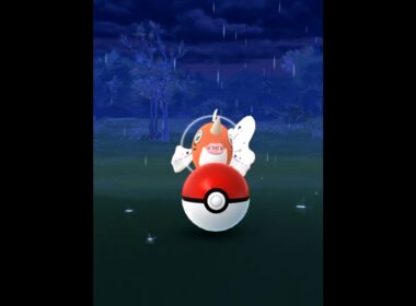 【Pokémon GO Excellent Throw】119 アズマオウ (Seaking)