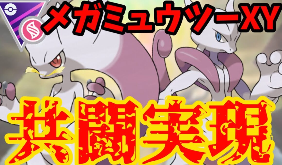 【ポケモンGO】その願い、叶います。メガミュウツー共闘！？【メガシンカマスター】