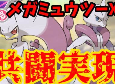【ポケモンGO】その願い、叶います。メガミュウツー共闘！？【メガシンカマスター】