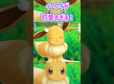イーブイが可愛すぎる！ #ポケモン #ピカブイ #イーブイ