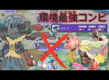 【ポケユナ】メガルカリオ×キュワワーの現環境最強コンビ！