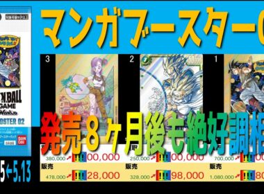 全編 (SB02)【発売8ヶ月後 価格TOP66】マンガブースター02【2026.6.25←5.13】CROSS FORCEドラゴンボール カード フュージョンワールド 新弾 相場