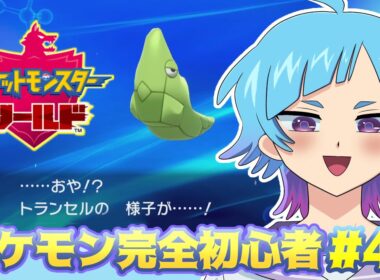 【ポケモン剣盾】トランセルの進化ってコレだったの!?⁉⁉【初見プレイ】#4