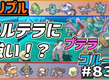 エルテラに強い！？連勝中のプテラゴルーグだ！！！【トリプルバトル　#837】