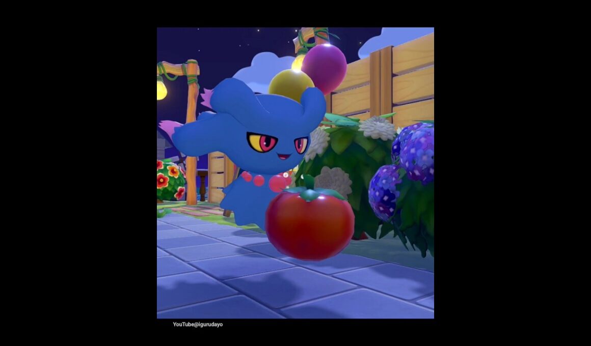 ムウマ🎶Misdreavus　#pokopia #ぽこあポケモン #pokemon