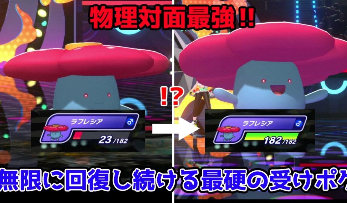 ワンパンできなきゃ詰み確定⁉物理アタッカーを全破壊するラフレシア　【ポケモンチャンピオンズ|Pokemon Champions】実況プレイ