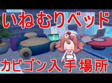 【ぽこあポケモン】いねむりベッド入手場所カビゴン生息地switch2攻略ゲーム実況【ぽこポケ】