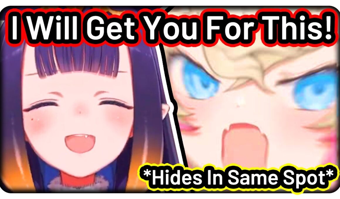 Ina Found Mococo in the EXACT Same Spot 4 Times in a Row During Hide and Seek【Hololive EN】