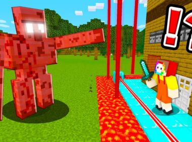 ブラッドゴーレムvs最強セキュリティ【まいくら・マインクラフト】