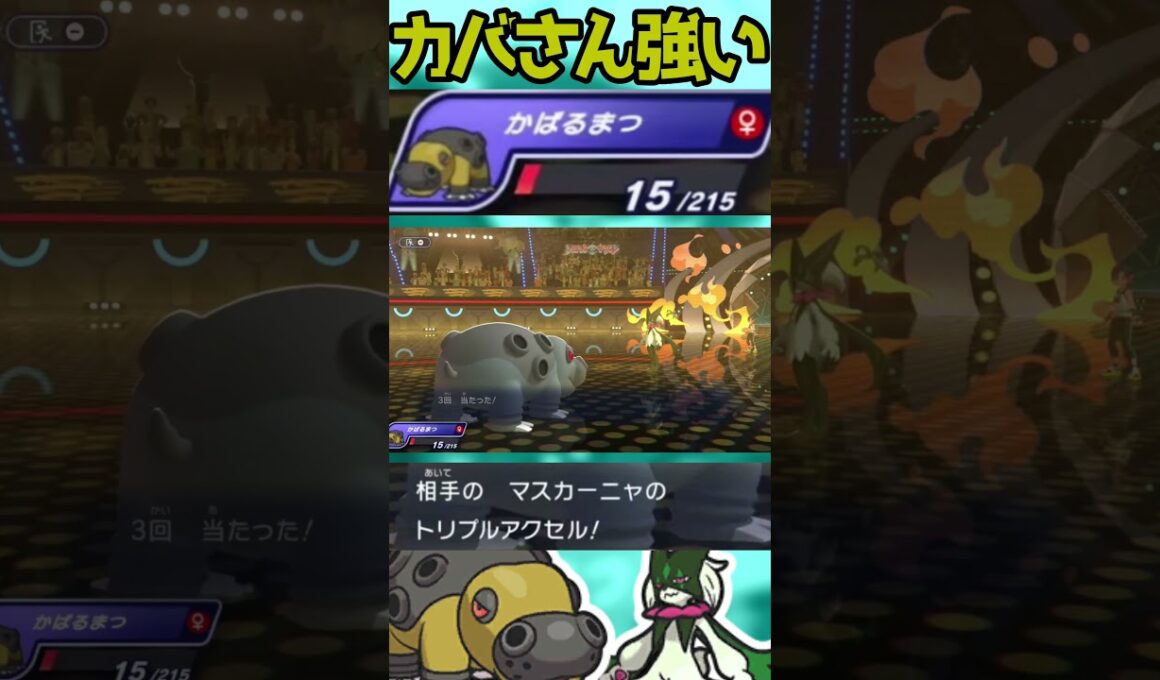 【HAカバルドン】やっぱりアタッカー型も強い#shorts #PokémonChampions #ポケチャン