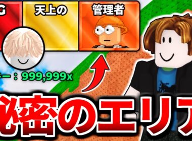 ラッキーブロックを蹴る『管理者パネル』を使って秘密の新エリアを調査したらヤバすぎた、、、【ロブロックス/ROBLOX】