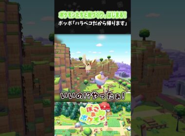 ポッポ「ハラペコだから帰ります」【ぽこ あ ポケモン】【ぽこポケ】【配信切り抜き】 #Shorts