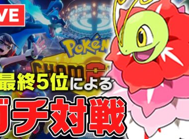 【レート2066~】ブラッキーの最高の相方メガメガニウム説【ポケチャン】