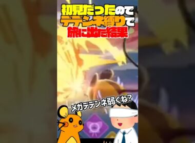 初見だったのでデデンネ縛りでポケモンレジェンズZAをプレイした結果…ｗｗｗ