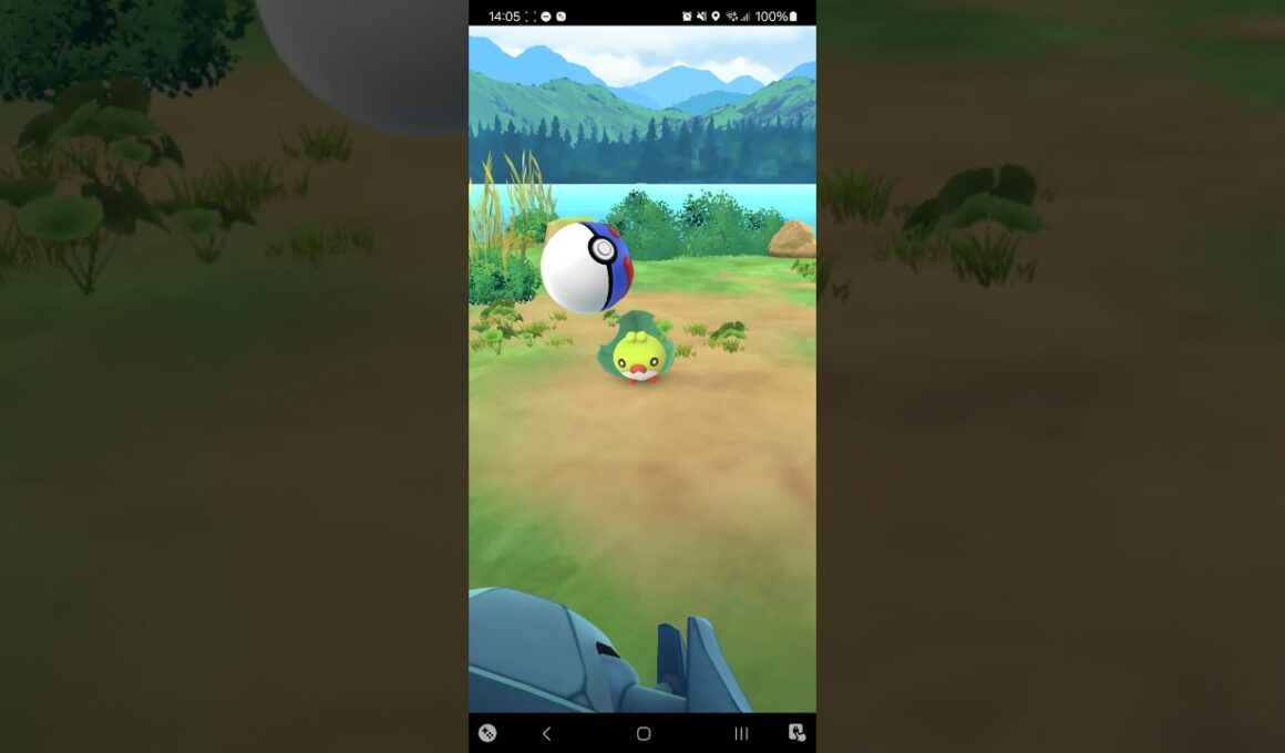 [ポケモンGO] クルミル色違い初実装GET！　#shorts