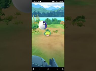 [ポケモンGO] クルミル色違い初実装GET！　#shorts