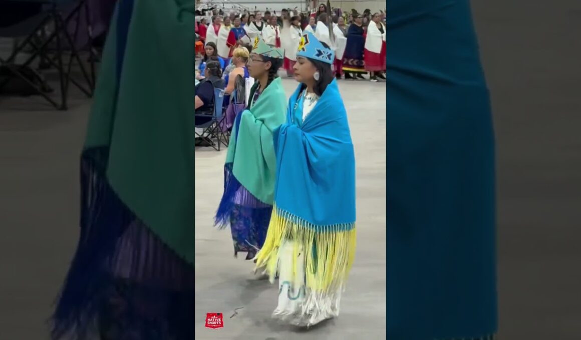 Comanche Nation Sr & Jr Princesses- Native Shorts #indigenous #native #powwow #youtubeshorts #yt #fy
