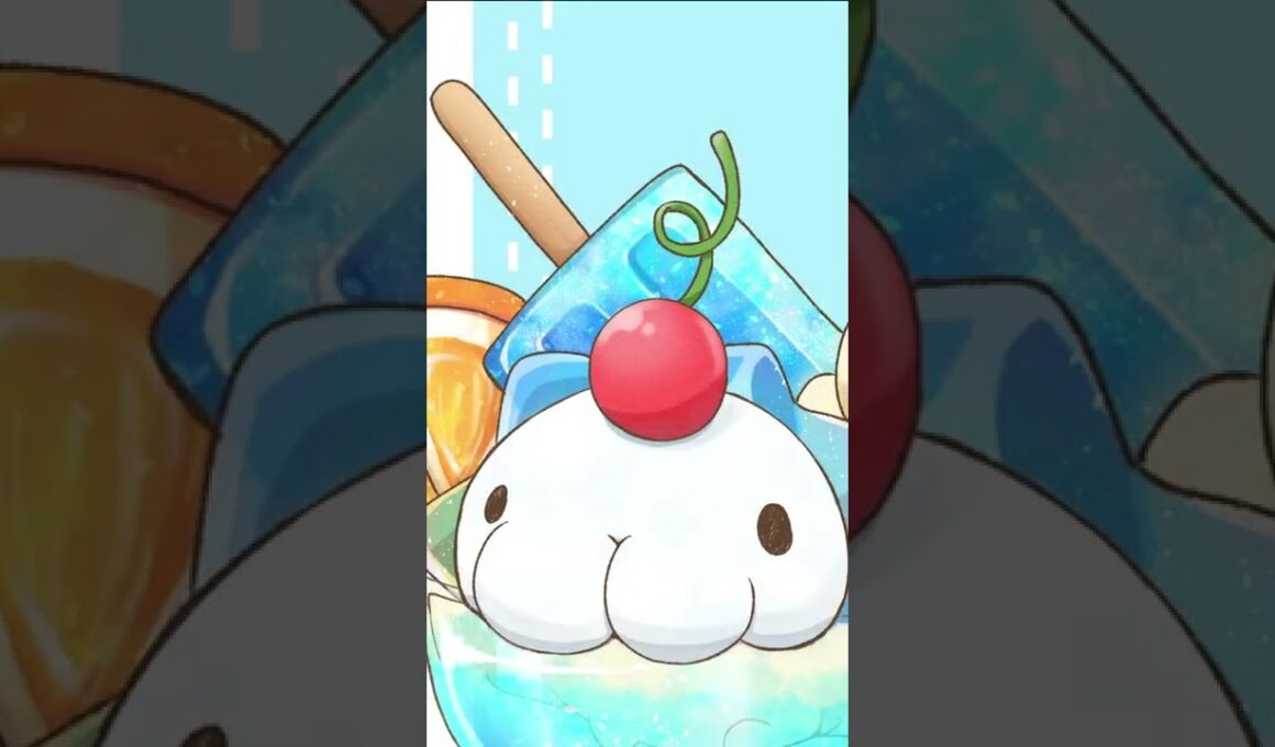 【イラストメイキング】🟡ユキハミを描いてみた！【おさきまっくら/ゲーム実況/ポケモン剣盾】#shorts