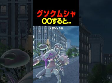 【ポケモンZA】グソクムシャが歩くと....　【ポケモンレジェンズZA】