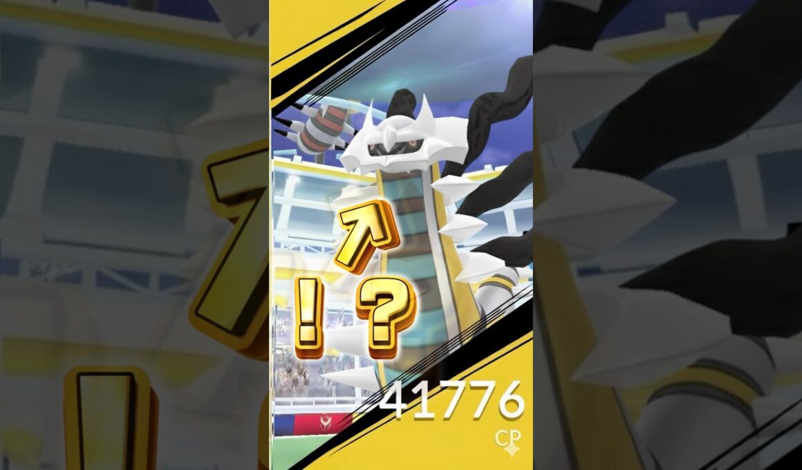 色違いギラティナを魂を懸けて追ったら奇跡が…！？ #ポケモン #ポケモンgo #ギラティナ #オリジンギラティナ #色違い