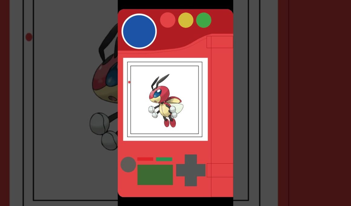 『オーキド博士のポケモン図鑑 #0166 』レディアン『蓮音レコン/神主系VTuber』#声真似 #オーキド博士 #ポケットモンスター #ポケモン川柳 #shorts