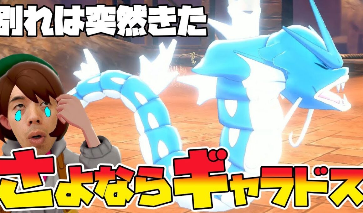 別れは突然きた…さよならギャラドス【ポケモン剣盾】#9