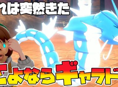 別れは突然きた…さよならギャラドス【ポケモン剣盾】#9