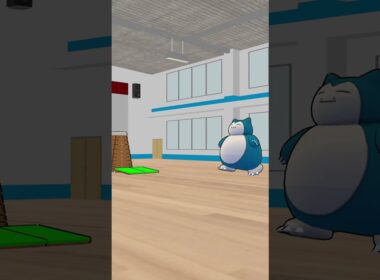【MMDポケモン】カビゴンの跳び箱#shorts