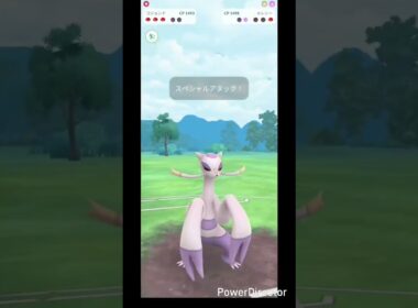 #ポケモンgo #ポケモン #pokemongo #gbl      コジョンドvsパンプジン