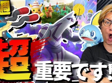 今週中に準備して!!!!シャドウパルキアの強さがエグい!!初心者におすすめのレイドが来るぞー!!!【ポケモンGO】