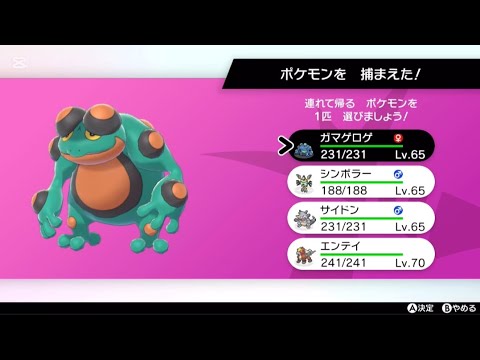 色違いガマゲロゲ