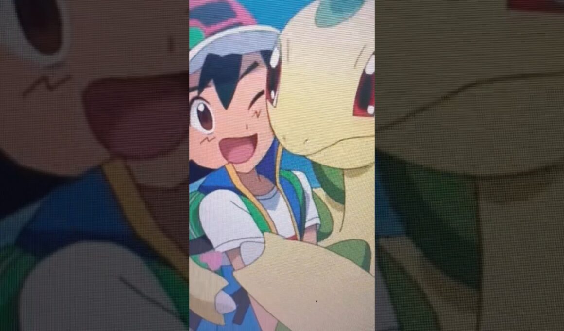 😭Bayleaf Loves Ash SOOOOOO Much! #pokemon #anime #shorts
