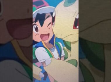 😭Bayleaf Loves Ash SOOOOOO Much! #pokemon #anime #shorts