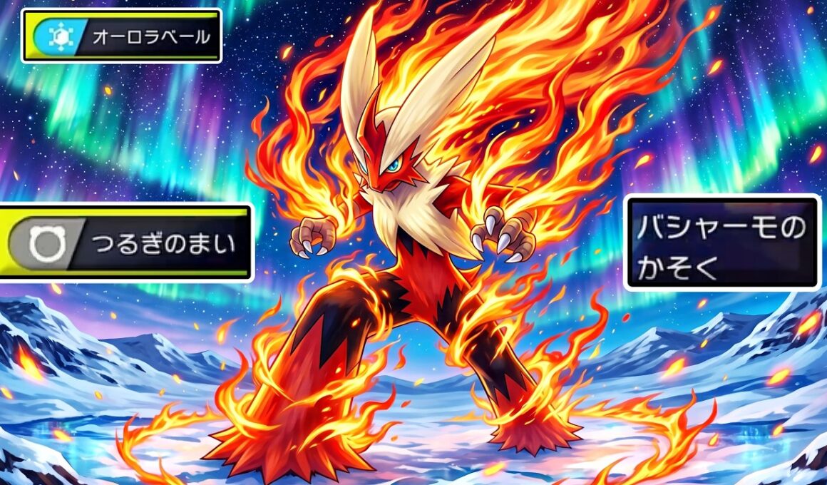 【1位までの軌跡】剣舞メガバシャーモが止まらない【ポケモンチャンピオンズ】
