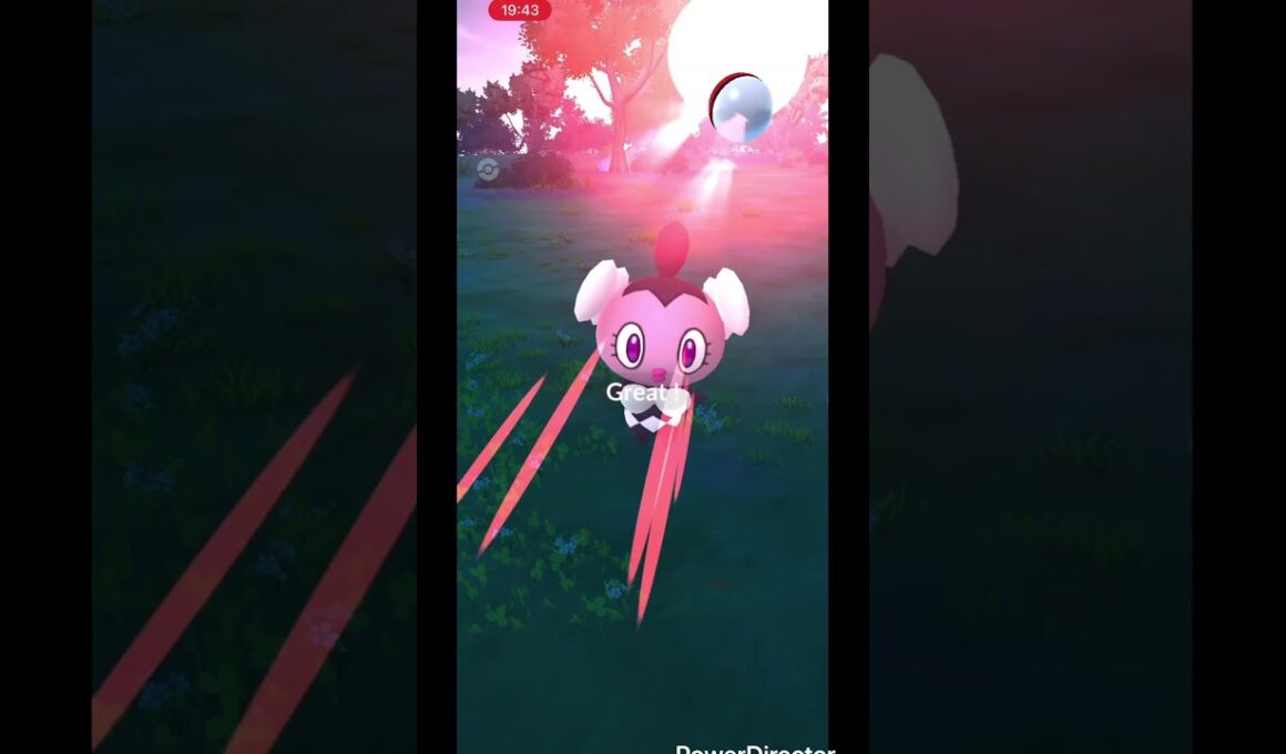 【ポケモンgo】　色違いのゴチムを捕獲！ #pokemon #ポケモン #ポケモンgo #pokemongo #ゴチム #色違い #色違いポケモン