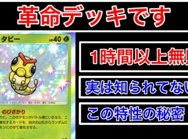 【ポケポケ】”9割が勘違いしてる強特性”ミラクルデイズ1番の当たりと言っても過言では無いキャタピー採用ジュカインデッキを紹介します　Pokémon Trading Card Game Pocket