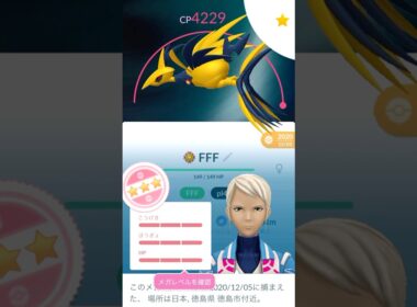 個体値100％PL50メガエアームド誕生🐤✨ #ポケモンgo #pokemongo #pokemongoshorts