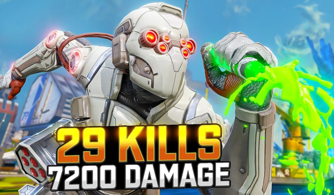 INSANE Octane 29 KILLS and 7K Damage Apex Legends
