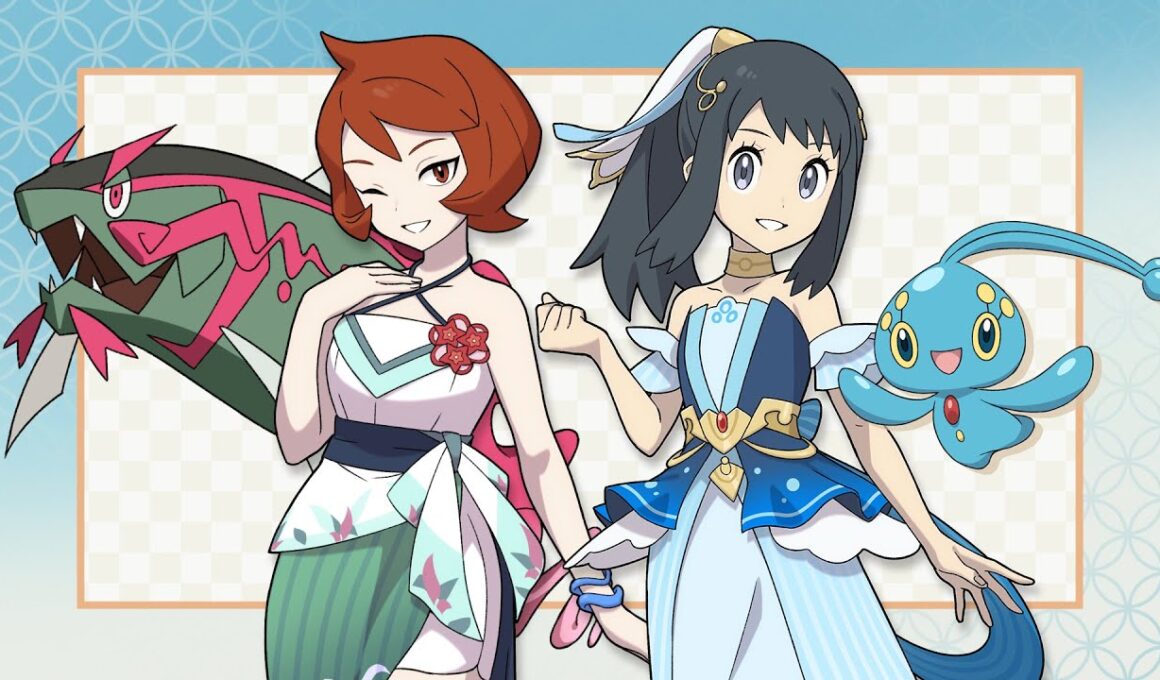 【公式】『ポケモンマスターズ EX』に涼しげな衣装を身にまとったショウとヒナツが登場！