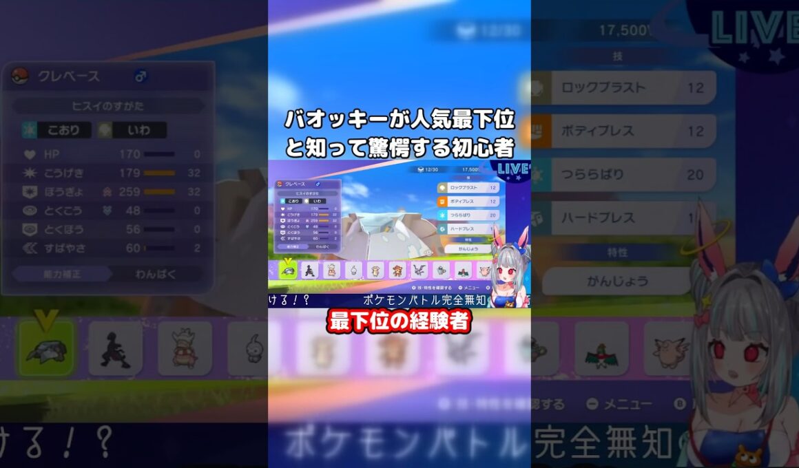 バオッキーが人気最下位と知り驚愕する初心者と突然殴られるスコヴィラン
