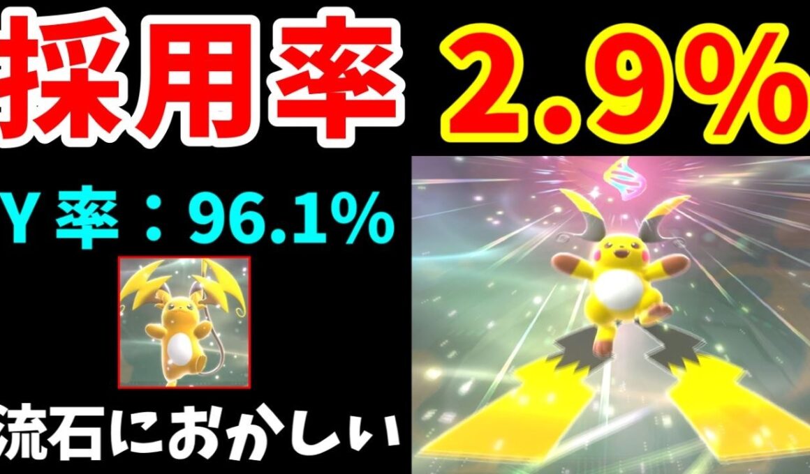 『メガライチュウX』を絶対選出！エレキフィールドを使いこなせ！！【ゆっくり実況】【ポケモンチャンピオンズ】