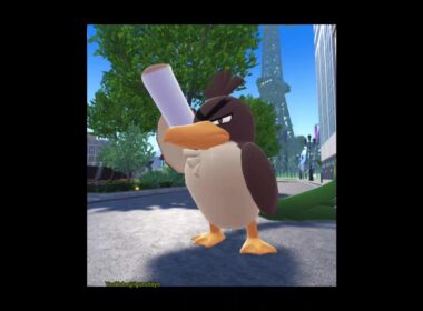 カモネギ🦆🎶Galarian Farfetch'd #ポケモンza #pokemonlegendsza #pokemon