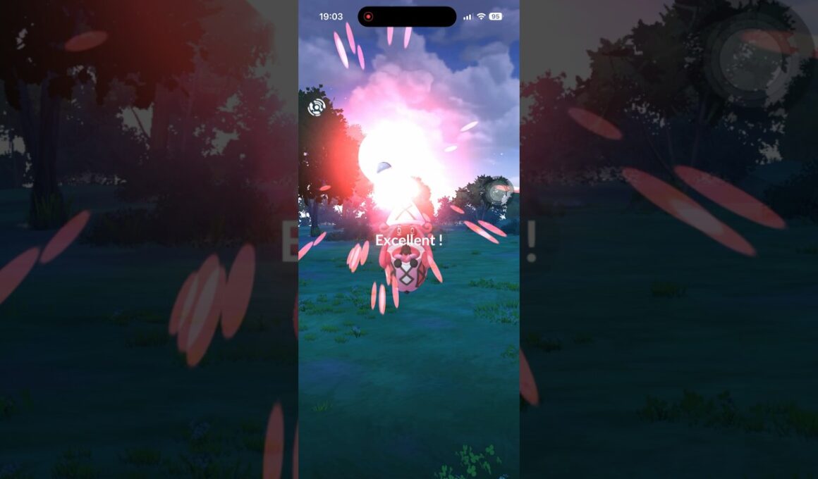 カプ・テテフ エクセレントスロー #shorts #ポケモンgo #pokemongo
