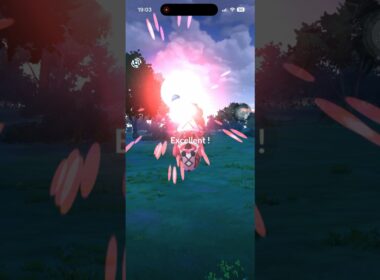 カプ・テテフ エクセレントスロー #shorts #ポケモンgo #pokemongo
